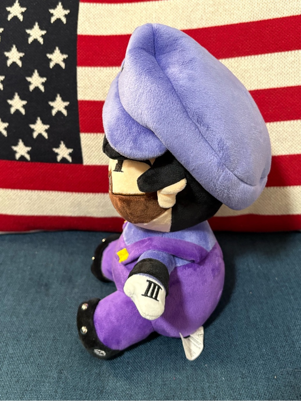 Plush Purple Gamer Character Plush - Picture 8 of 12